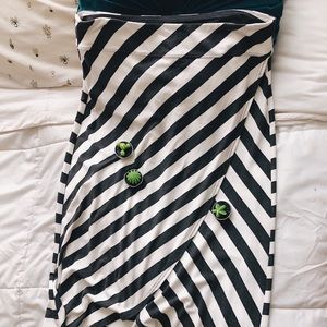 Athleta - Striped Wrap Maxi Skirt